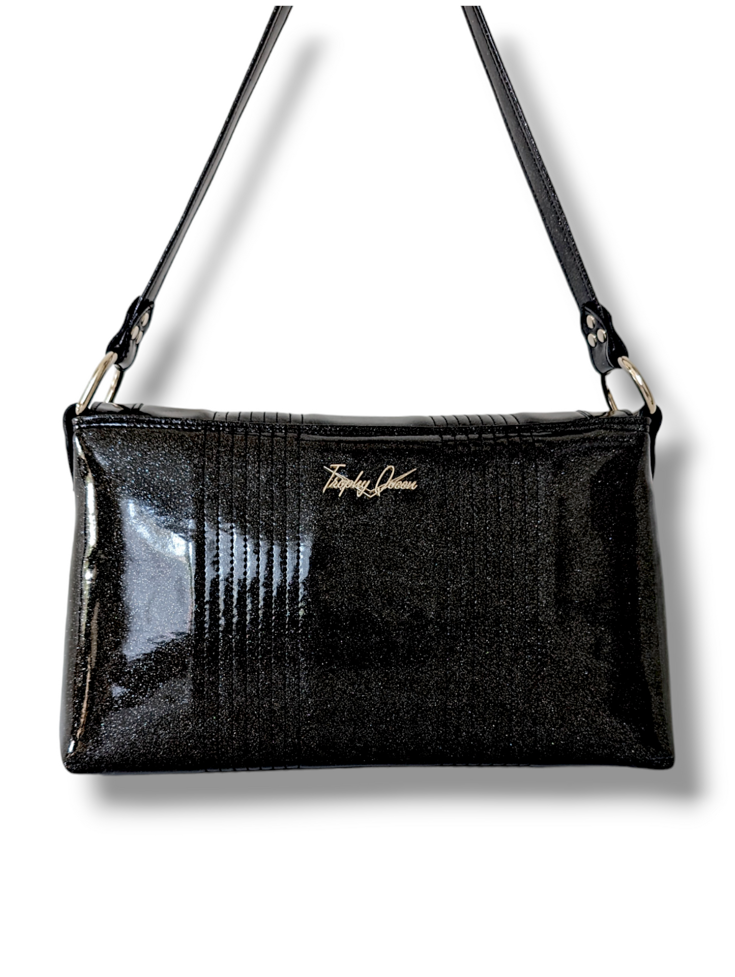 Run About Bag - Coal Black / Velvet Leopard Lining